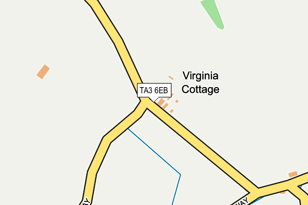 TA3 6EB map - OS OpenMap – Local (Ordnance Survey) TA3 6EB map - OS OpenMap – Local (Ordnance Survey)
