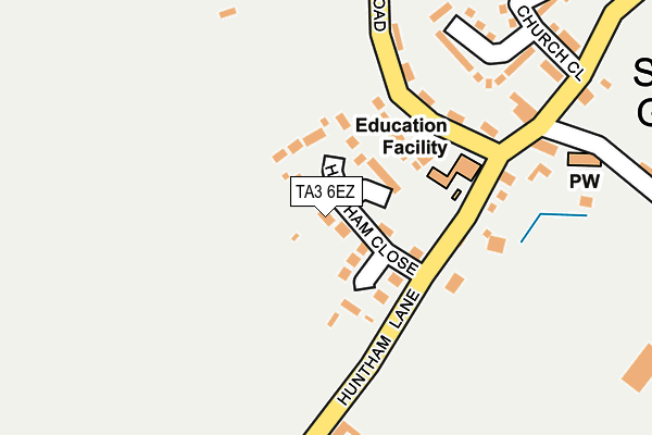 TA3 6EZ map - OS OpenMap – Local (Ordnance Survey) TA3 6EZ map - OS OpenMap – Local (Ordnance Survey)