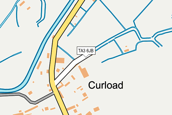 TA3 6JB map - OS OpenMap – Local (Ordnance Survey) TA3 6JB map - OS OpenMap – Local (Ordnance Survey)