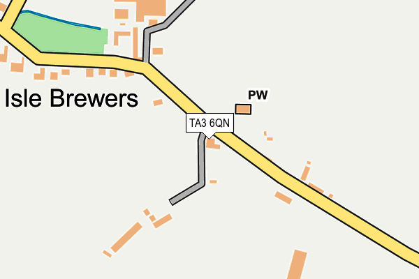 TA3 6QN map - OS OpenMap – Local (Ordnance Survey) TA3 6QN map - OS OpenMap – Local (Ordnance Survey)
