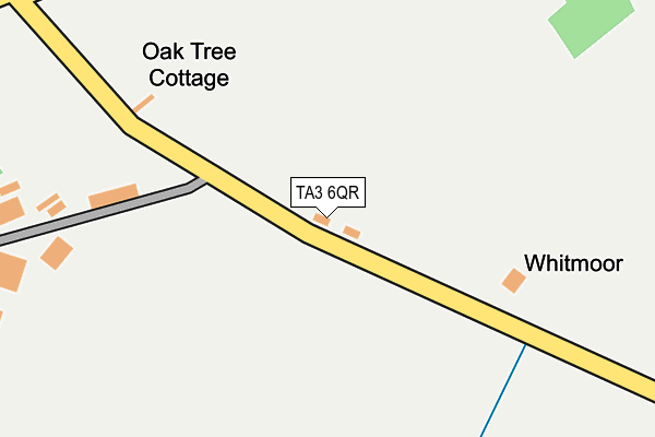 TA3 6QR map - OS OpenMap – Local (Ordnance Survey) TA3 6QR map - OS OpenMap – Local (Ordnance Survey)