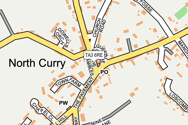 TA3 6RE map - OS OpenMap – Local (Ordnance Survey) TA3 6RE map - OS OpenMap – Local (Ordnance Survey)
