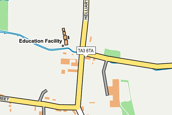 TA3 6TA map - OS OpenMap – Local (Ordnance Survey) TA3 6TA map - OS OpenMap – Local (Ordnance Survey)