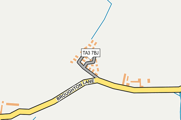 TA3 7BJ map - OS OpenMap – Local (Ordnance Survey) TA3 7BJ map - OS OpenMap – Local (Ordnance Survey)