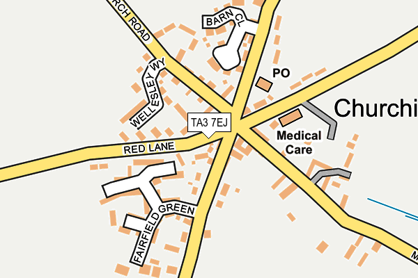 TA3 7EJ map - OS OpenMap – Local (Ordnance Survey) TA3 7EJ map - OS OpenMap – Local (Ordnance Survey)