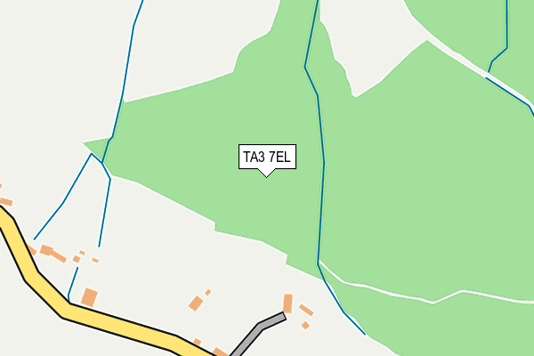TA3 7EL map - OS OpenMap – Local (Ordnance Survey) TA3 7EL map - OS OpenMap – Local (Ordnance Survey)