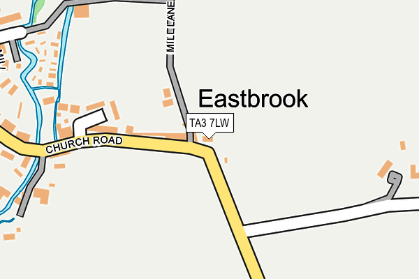 TA3 7LW map - OS OpenMap – Local (Ordnance Survey) TA3 7LW map - OS OpenMap – Local (Ordnance Survey)