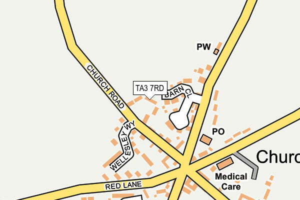 TA3 7RD map - OS OpenMap – Local (Ordnance Survey) TA3 7RD map - OS OpenMap – Local (Ordnance Survey)