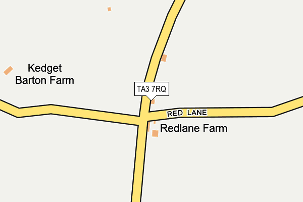 TA3 7RQ map - OS OpenMap – Local (Ordnance Survey) TA3 7RQ map - OS OpenMap – Local (Ordnance Survey)