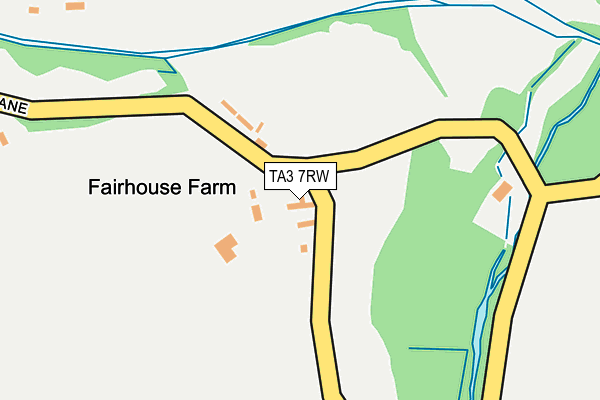TA3 7RW map - OS OpenMap – Local (Ordnance Survey) TA3 7RW map - OS OpenMap – Local (Ordnance Survey)