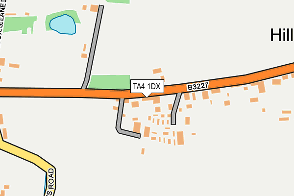 TA4 1DX map - OS OpenMap – Local (Ordnance Survey) TA4 1DX map - OS OpenMap – Local (Ordnance Survey)