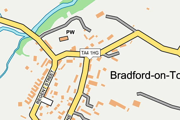 TA4 1HG map - OS OpenMap – Local (Ordnance Survey) TA4 1HG map - OS OpenMap – Local (Ordnance Survey)