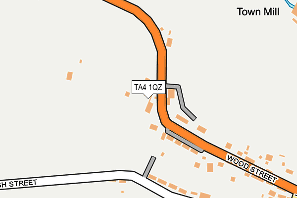 TA4 1QZ map - OS OpenMap – Local (Ordnance Survey) TA4 1QZ map - OS OpenMap – Local (Ordnance Survey)
