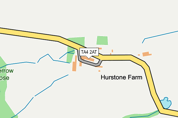 TA4 2AT map - OS OpenMap – Local (Ordnance Survey) TA4 2AT map - OS OpenMap – Local (Ordnance Survey)