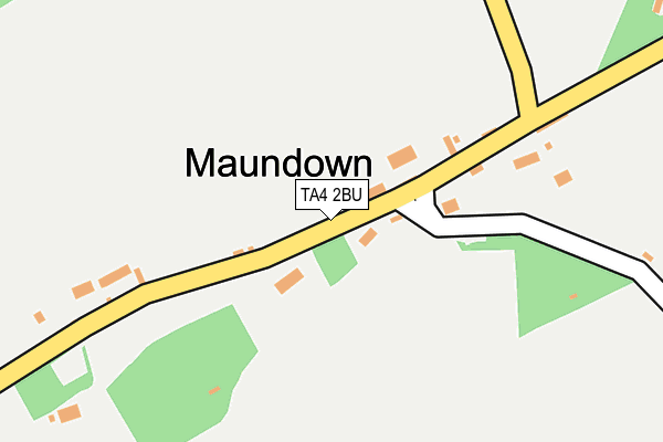 TA4 2BU map - OS OpenMap – Local (Ordnance Survey) TA4 2BU map - OS OpenMap – Local (Ordnance Survey)