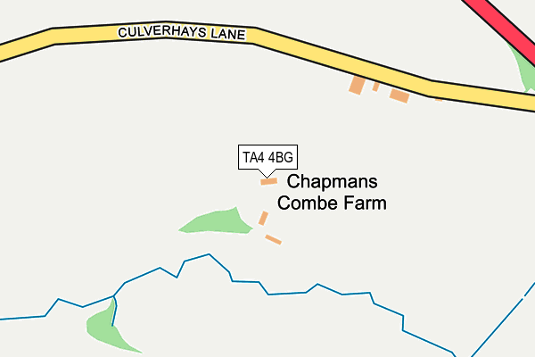 TA4 4BG map - OS OpenMap – Local (Ordnance Survey) TA4 4BG map - OS OpenMap – Local (Ordnance Survey)