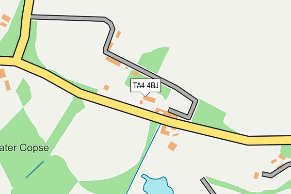 TA4 4BJ map - OS OpenMap – Local (Ordnance Survey) TA4 4BJ map - OS OpenMap – Local (Ordnance Survey)