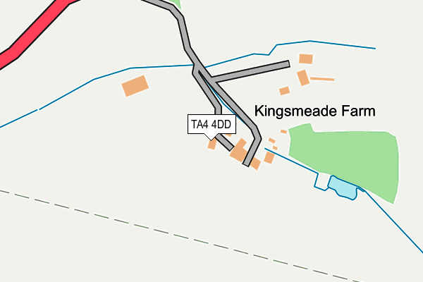 TA4 4DD map - OS OpenMap – Local (Ordnance Survey) TA4 4DD map - OS OpenMap – Local (Ordnance Survey)