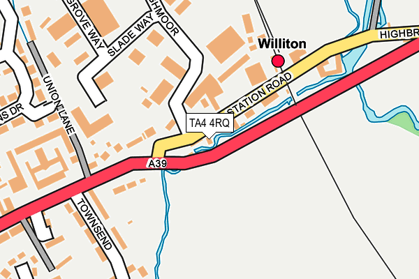 TA4 4RQ map - OS OpenMap – Local (Ordnance Survey) TA4 4RQ map - OS OpenMap – Local (Ordnance Survey)