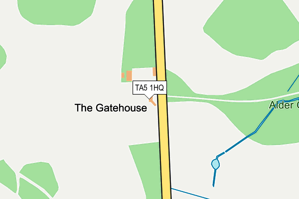 TA5 1HQ map - OS OpenMap – Local (Ordnance Survey) TA5 1HQ map - OS OpenMap – Local (Ordnance Survey)