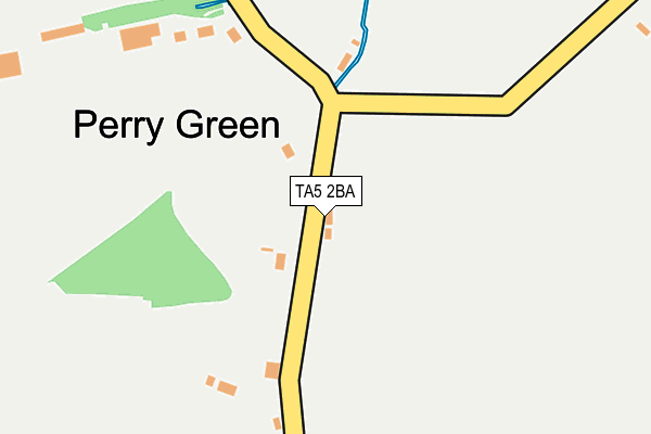 TA5 2BA map - OS OpenMap – Local (Ordnance Survey) TA5 2BA map - OS OpenMap – Local (Ordnance Survey)