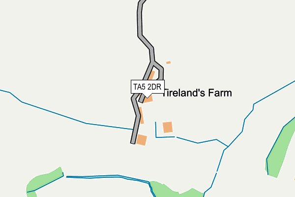 TA5 2DR map - OS OpenMap – Local (Ordnance Survey) TA5 2DR map - OS OpenMap – Local (Ordnance Survey)