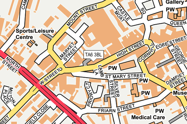 TA6 3BL map - OS OpenMap – Local (Ordnance Survey) TA6 3BL map - OS OpenMap – Local (Ordnance Survey)