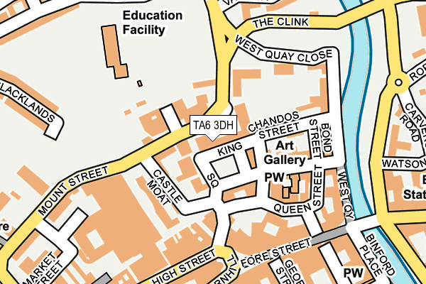 TA6 3DH map - OS OpenMap – Local (Ordnance Survey) TA6 3DH map - OS OpenMap – Local (Ordnance Survey)