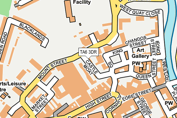 TA6 3DR map - OS OpenMap – Local (Ordnance Survey) TA6 3DR map - OS OpenMap – Local (Ordnance Survey)