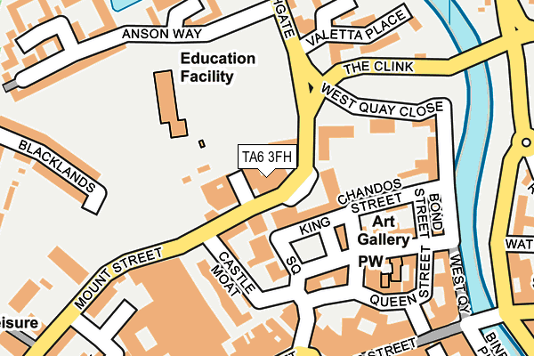 TA6 3FH map - OS OpenMap – Local (Ordnance Survey) TA6 3FH map - OS OpenMap – Local (Ordnance Survey)