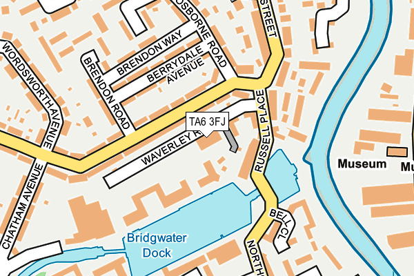 TA6 3FJ map - OS OpenMap – Local (Ordnance Survey) TA6 3FJ map - OS OpenMap – Local (Ordnance Survey)