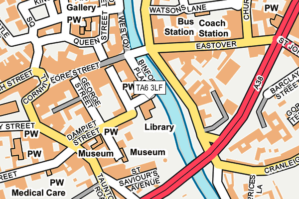 TA6 3LF map - OS OpenMap – Local (Ordnance Survey) TA6 3LF map - OS OpenMap – Local (Ordnance Survey)
