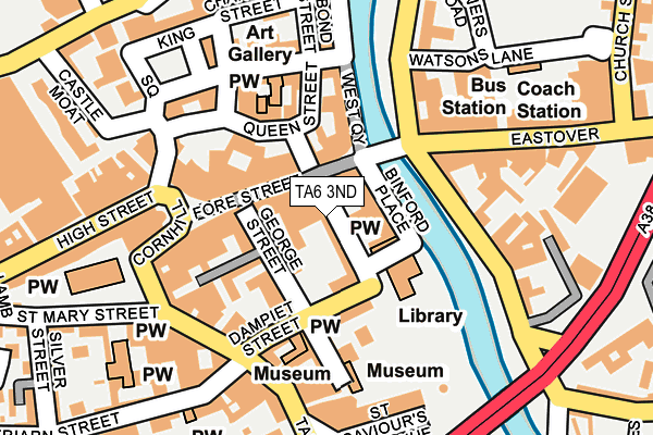 TA6 3ND map - OS OpenMap – Local (Ordnance Survey) TA6 3ND map - OS OpenMap – Local (Ordnance Survey)