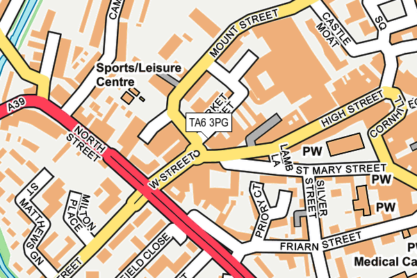 TA6 3PG map - OS OpenMap – Local (Ordnance Survey) TA6 3PG map - OS OpenMap – Local (Ordnance Survey)