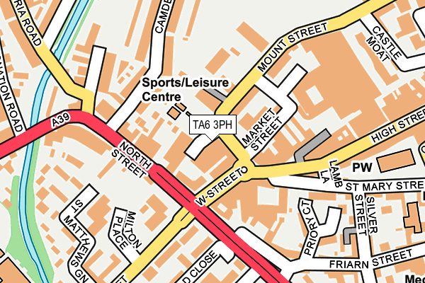 TA6 3PH map - OS OpenMap – Local (Ordnance Survey) TA6 3PH map - OS OpenMap – Local (Ordnance Survey)