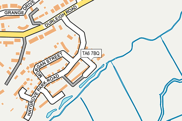 TA6 7BQ map - OS OpenMap – Local (Ordnance Survey) TA6 7BQ map - OS OpenMap – Local (Ordnance Survey)