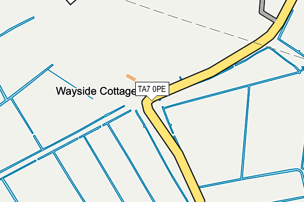 TA7 0PE map - OS OpenMap – Local (Ordnance Survey) TA7 0PE map - OS OpenMap – Local (Ordnance Survey)