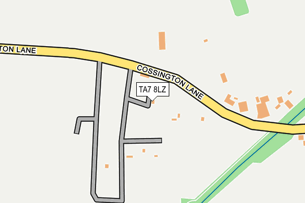 TA7 8LZ map - OS OpenMap – Local (Ordnance Survey) TA7 8LZ map - OS OpenMap – Local (Ordnance Survey)