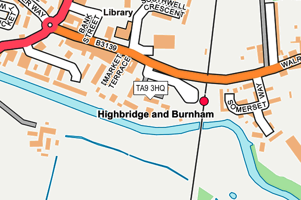 TA9 3HQ map - OS OpenMap – Local (Ordnance Survey) TA9 3HQ map - OS OpenMap – Local (Ordnance Survey)