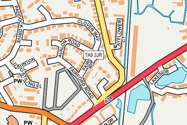 TA9 3JR map - OS OpenMap – Local (Ordnance Survey) TA9 3JR map - OS OpenMap – Local (Ordnance Survey)