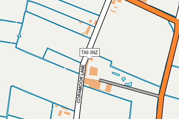 TA9 3NZ map - OS OpenMap – Local (Ordnance Survey) TA9 3NZ map - OS OpenMap – Local (Ordnance Survey)