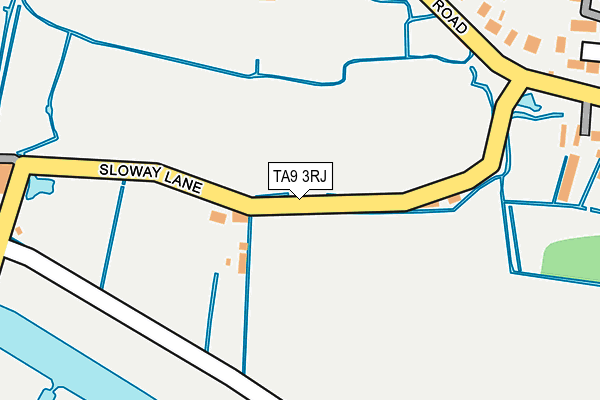 TA9 3RJ map - OS OpenMap – Local (Ordnance Survey) TA9 3RJ map - OS OpenMap – Local (Ordnance Survey)