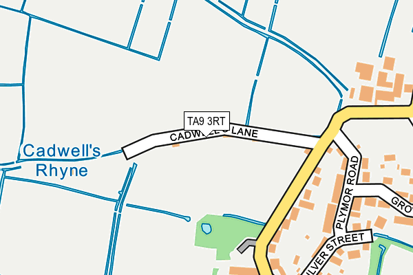 TA9 3RT map - OS OpenMap – Local (Ordnance Survey) TA9 3RT map - OS OpenMap – Local (Ordnance Survey)