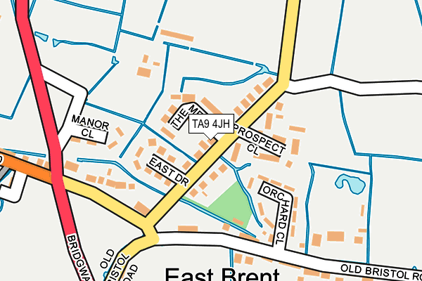 TA9 4JH map - OS OpenMap – Local (Ordnance Survey) TA9 4JH map - OS OpenMap – Local (Ordnance Survey)