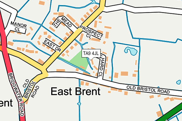 TA9 4JL map - OS OpenMap – Local (Ordnance Survey) TA9 4JL map - OS OpenMap – Local (Ordnance Survey)