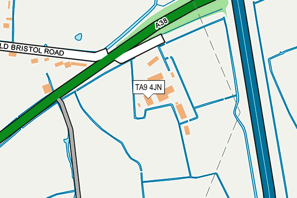 TA9 4JN map - OS OpenMap – Local (Ordnance Survey) TA9 4JN map - OS OpenMap – Local (Ordnance Survey)