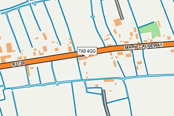 TA9 4QG map - OS OpenMap – Local (Ordnance Survey) TA9 4QG map - OS OpenMap – Local (Ordnance Survey)
