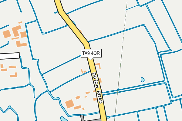 TA9 4QR map - OS OpenMap – Local (Ordnance Survey) TA9 4QR map - OS OpenMap – Local (Ordnance Survey)
