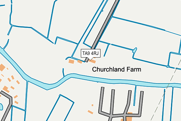 TA9 4RJ map - OS OpenMap – Local (Ordnance Survey) TA9 4RJ map - OS OpenMap – Local (Ordnance Survey)