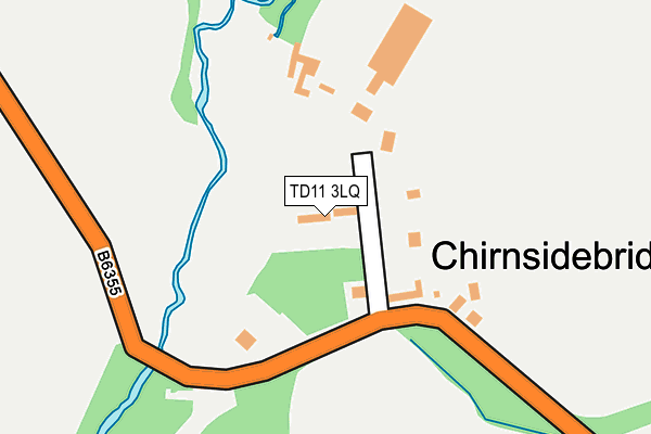 TD11 3LQ map - OS OpenMap – Local (Ordnance Survey) TD11 3LQ map - OS OpenMap – Local (Ordnance Survey)